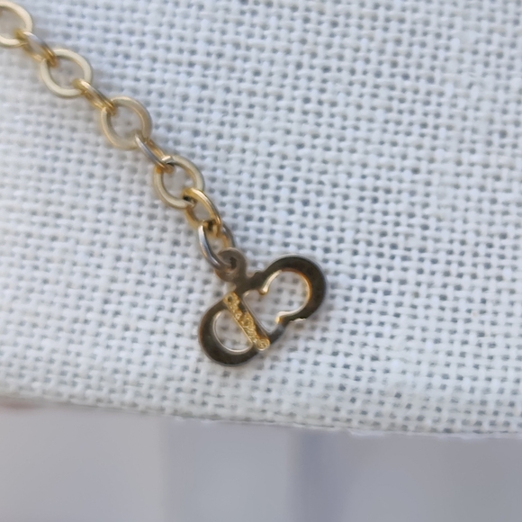 Vintage Christian Dior solitaire Swarovski crystal pendant necklace - Picture 12 of 14